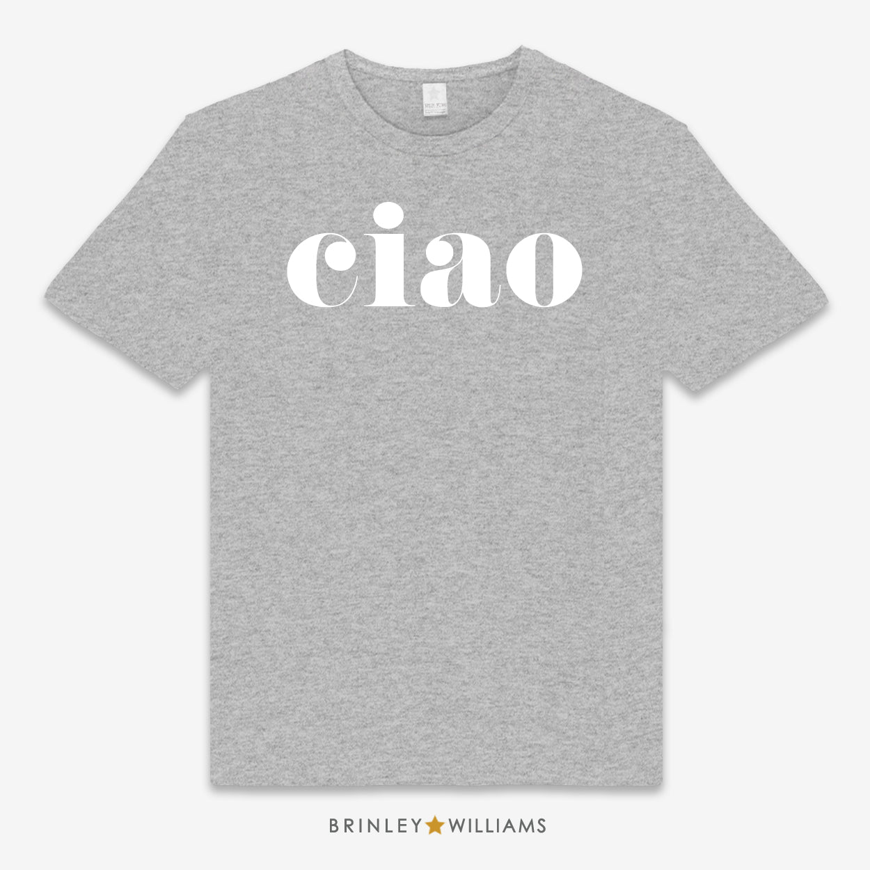 Ciao Unisex Classic T-shirt - Heather Grey