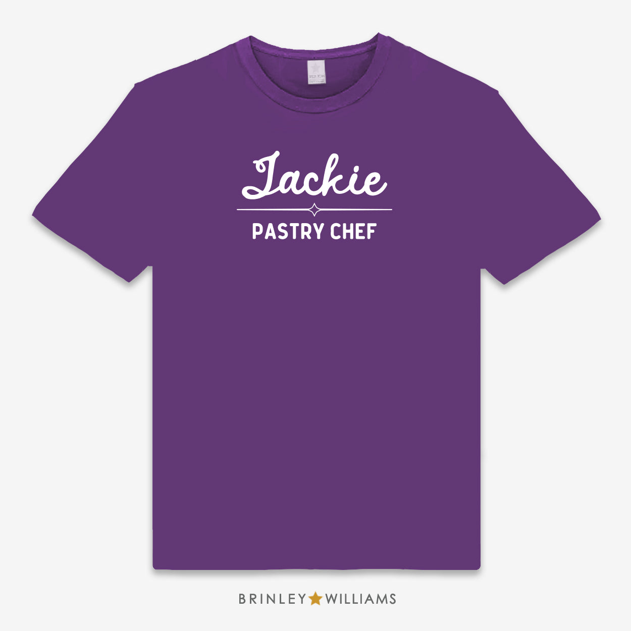 Custom Culinary Unisex T-shirt - Purple