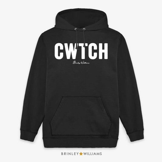 Big Cwtch Unisex Welsh Hoodie - Black