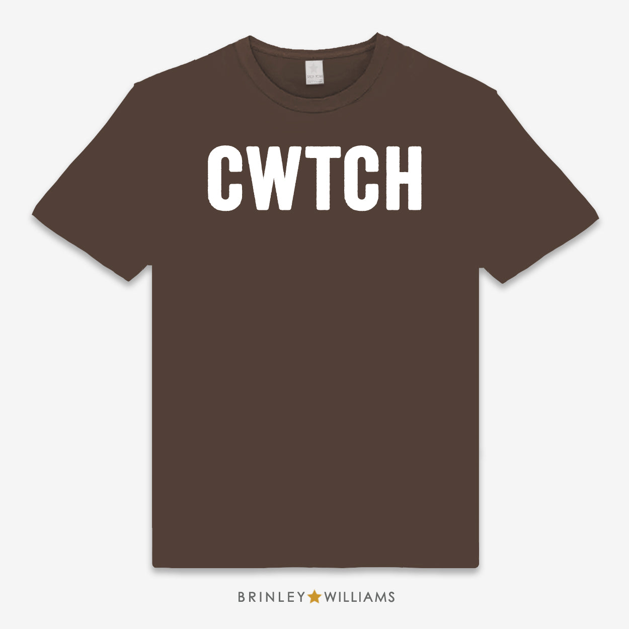 Big Cwtch Unisex Classic Welsh T-shirt - Chocolate Brown