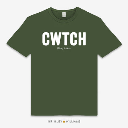 Big Cwtch Unisex Classic Welsh T-shirt - Military Green