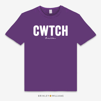 Big Cwtch Unisex Classic Welsh T-shirt - Purple