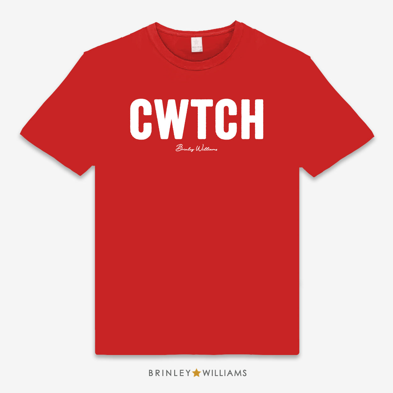 Big Cwtch Unisex Classic Welsh T-shirt - Red