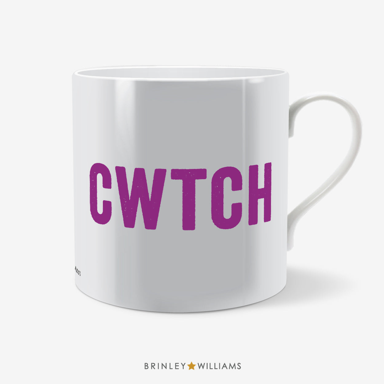 Cwtch Welsh Mug - Purple