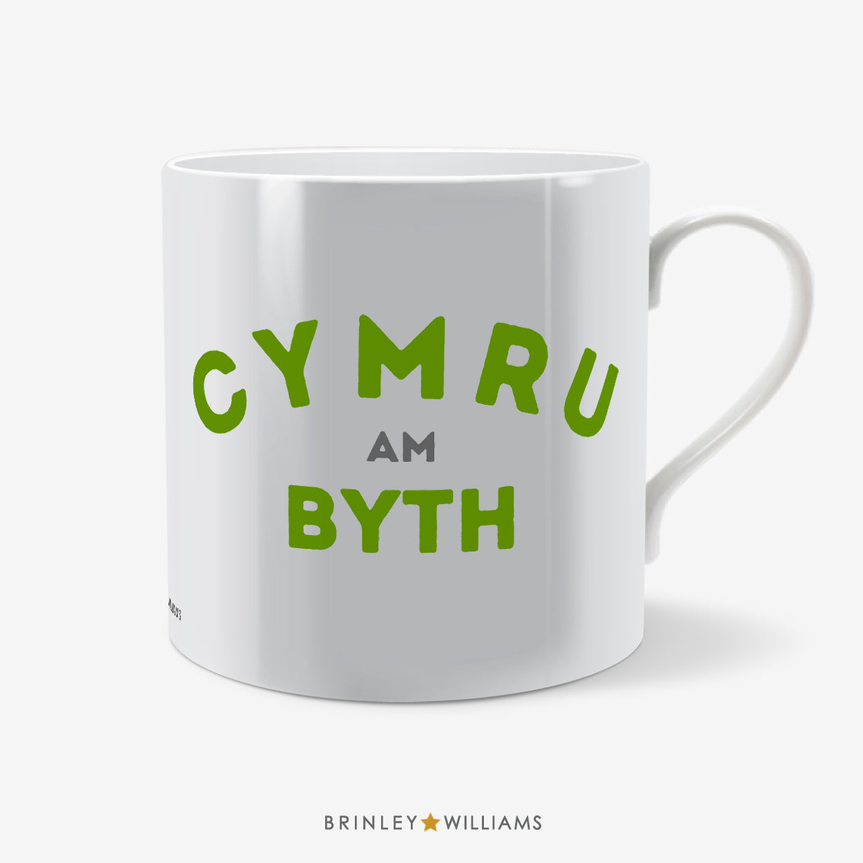 Cymru am Byth Welsh Mug - Green