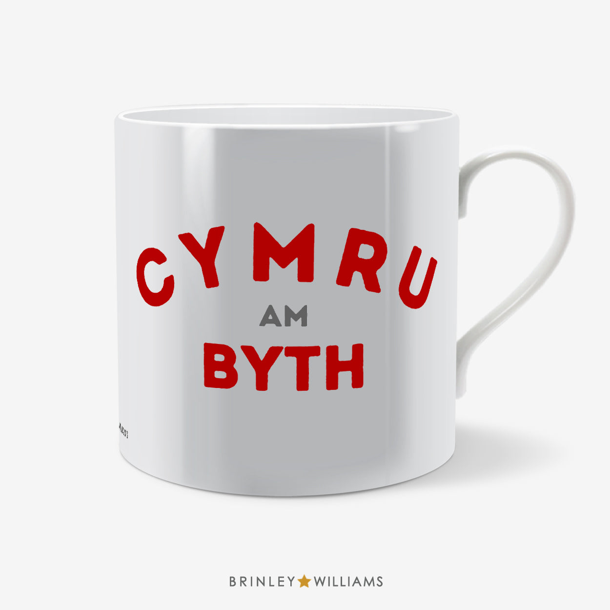 Cymru am Byth Welsh Mug - Red