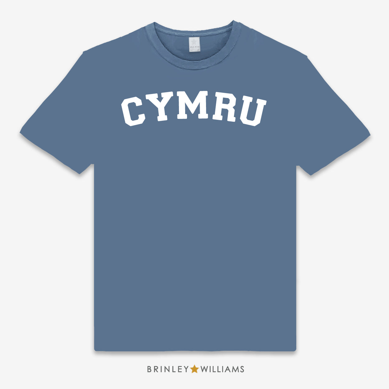 Cymru Unisex Classic Welsh T-shirt - Indigo