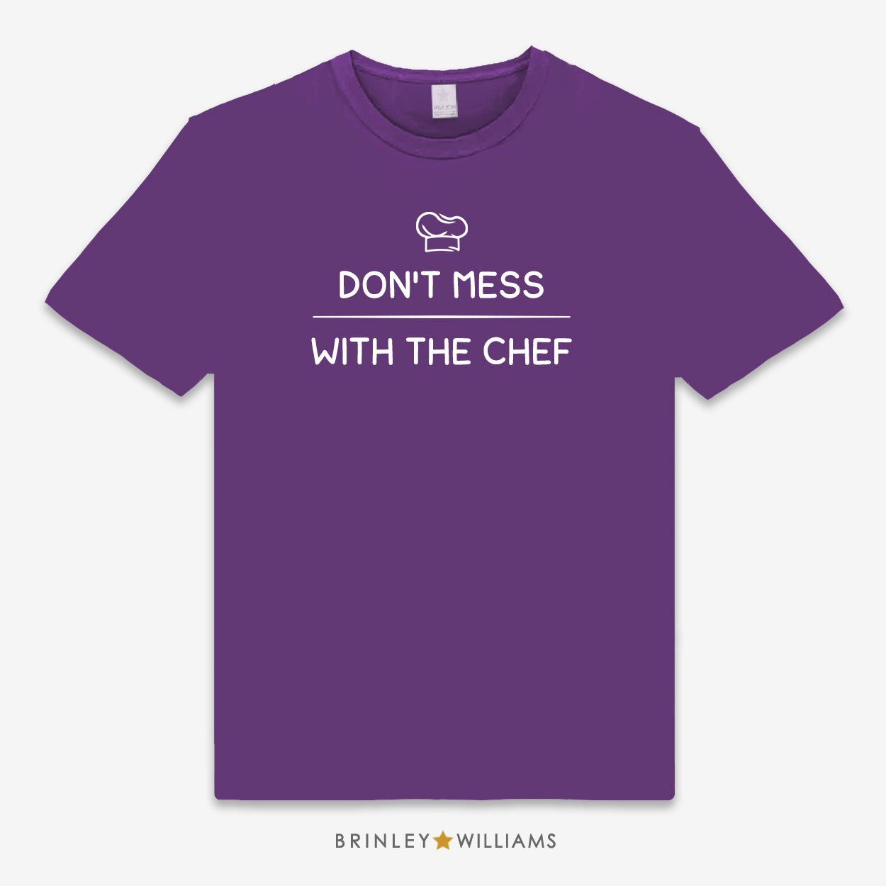 Don't mess with the Chef Culinary T-shirt - purple