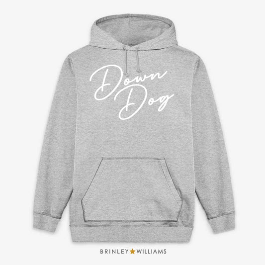 Down Dog Unisex Yoga Hoodie - Heather Grey