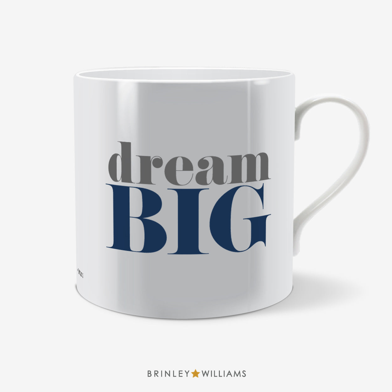 Dream Big Fun Mug - Navy