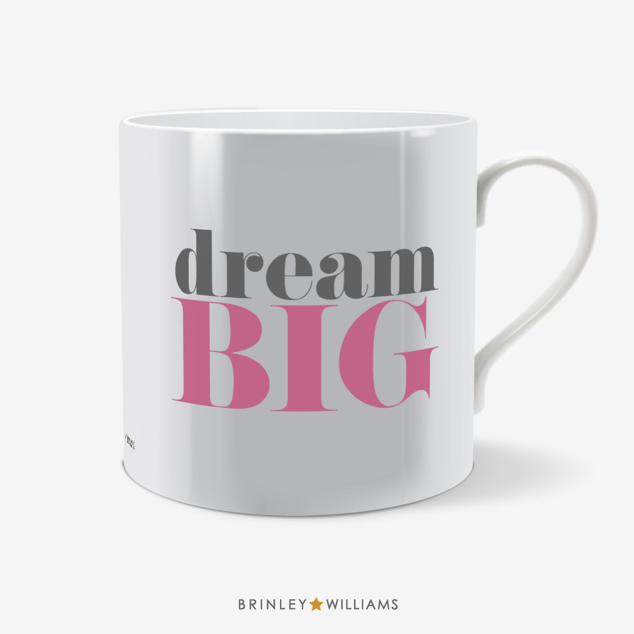 Dream Big Fun Mug - Pink