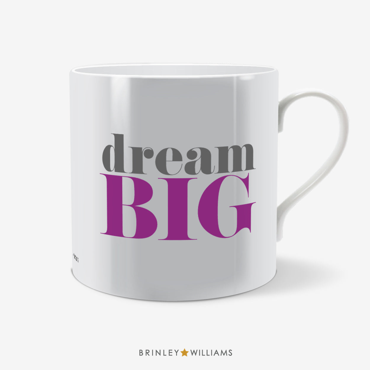 Dream Big Fun Mug - Purple