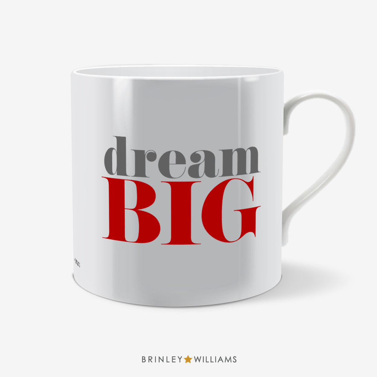 Dream Big Fun Mug - Red