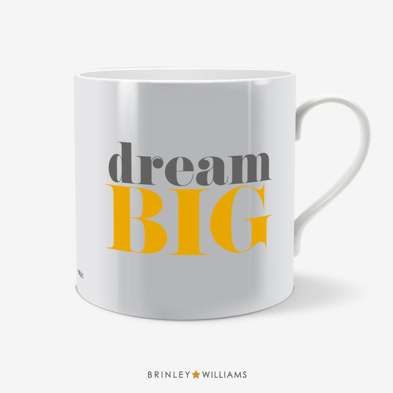 Dream Big Fun Mug - Yellow