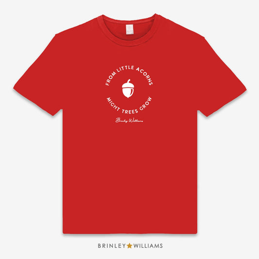 Acorn Unisex Kids T-shirt - Fire red