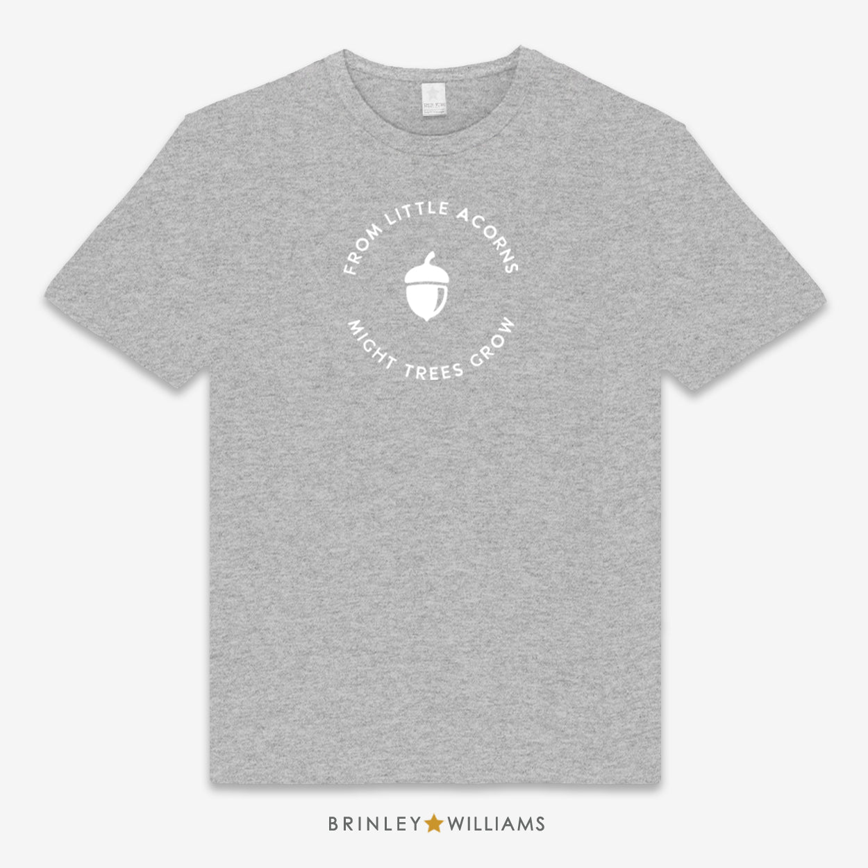 From Little Acorns Unisex Classic T-shirt - Heather Grey