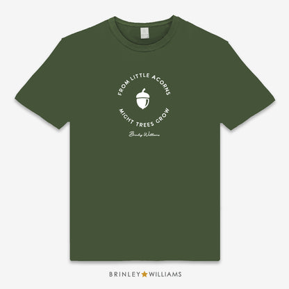 From Little Acorns Unisex Classic T-shirt - Military Green