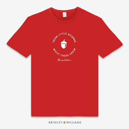 From Little Acorns Unisex Classic T-shirt - Red