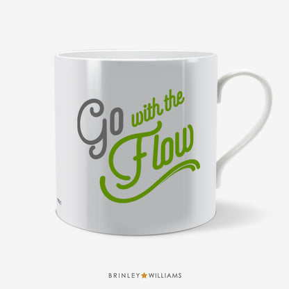 Go with the Flow Fun Mug - Green