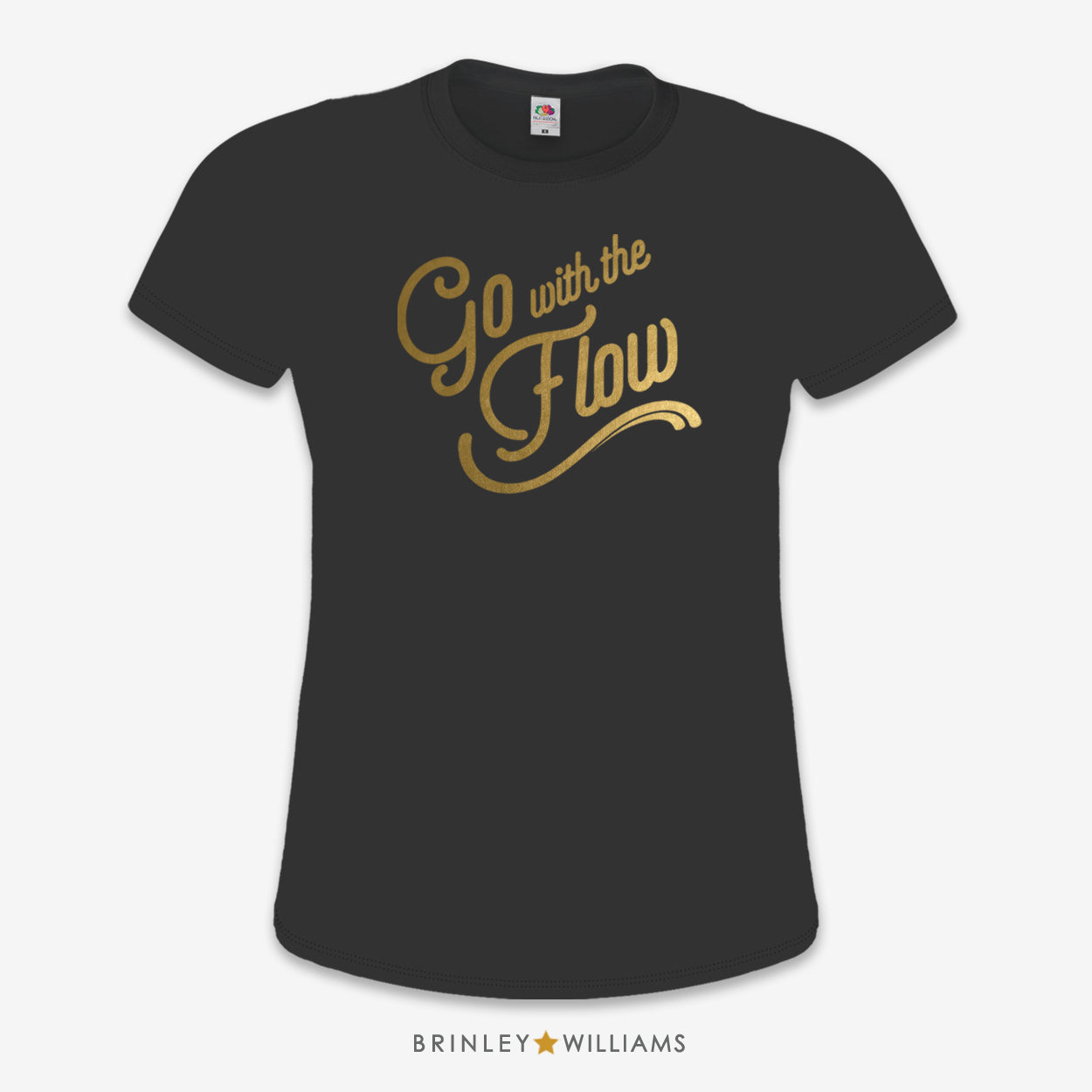 Go with the Flow Slim Fit T-shirt - Black