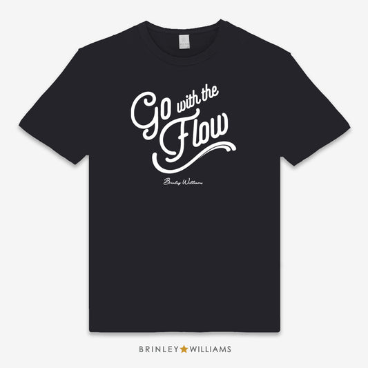 Go with the Flow Unisex Classic T-shirt - Black