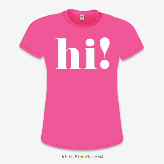 Hi Slim Fit T-shirt - Fuchsia