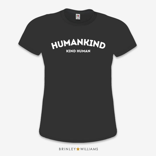 Humankind - Kind Human Slim Fit T-shirt - Black