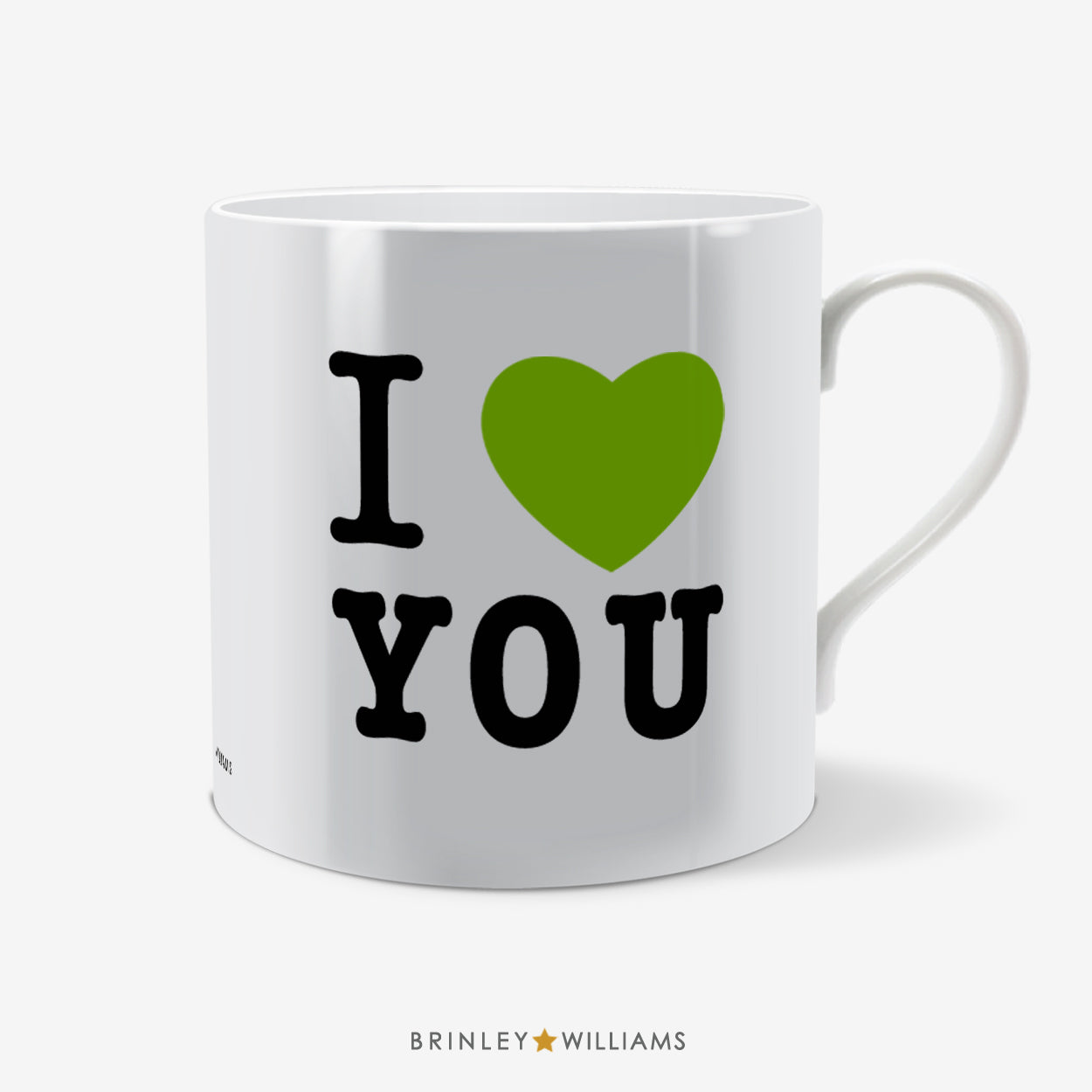 I Love You Fun Mug - Green