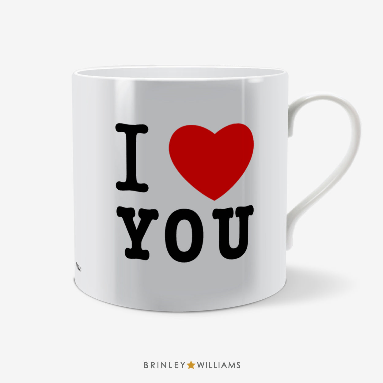 I Love You Fun Mug - Red