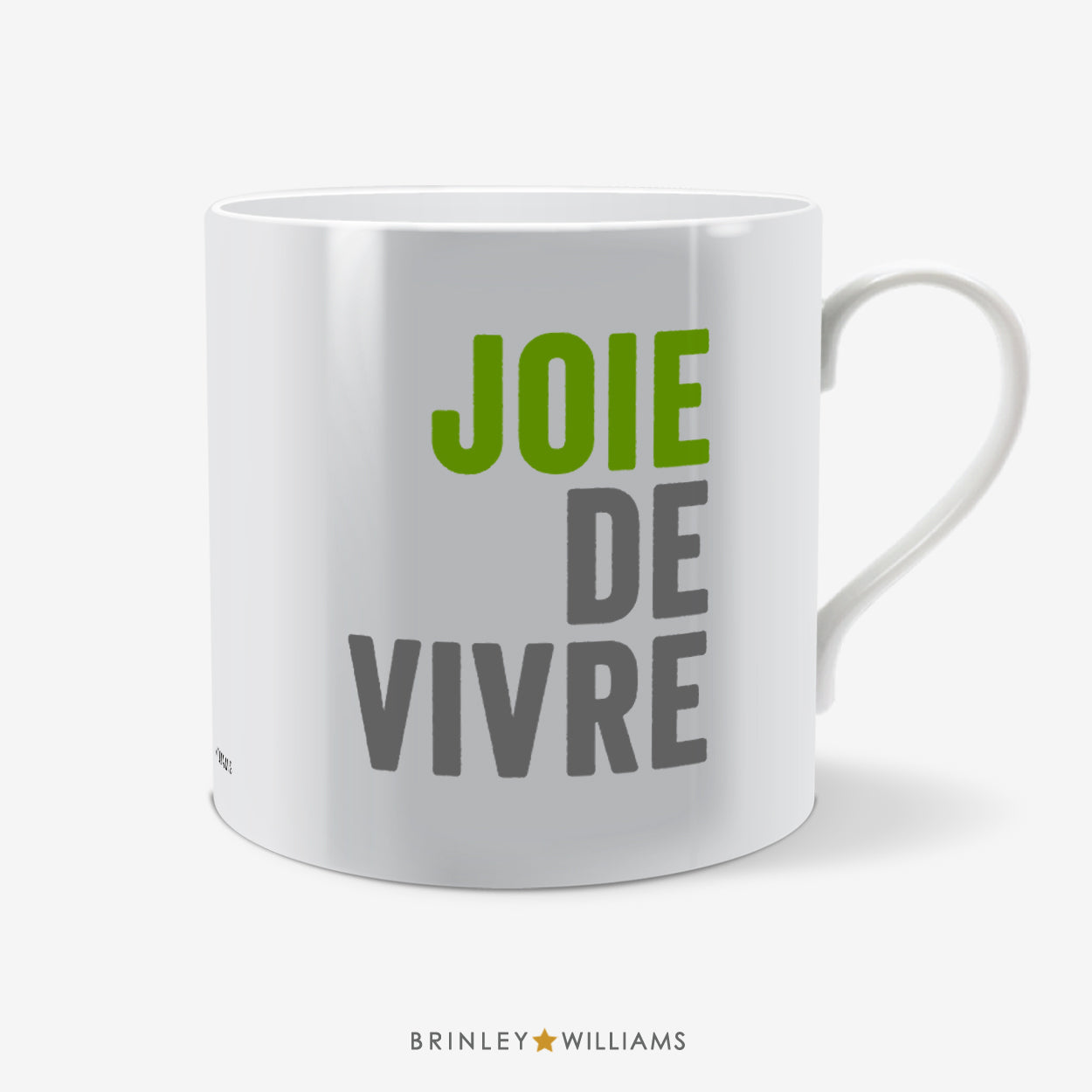 Joie de Vivre Fun Mug - Green