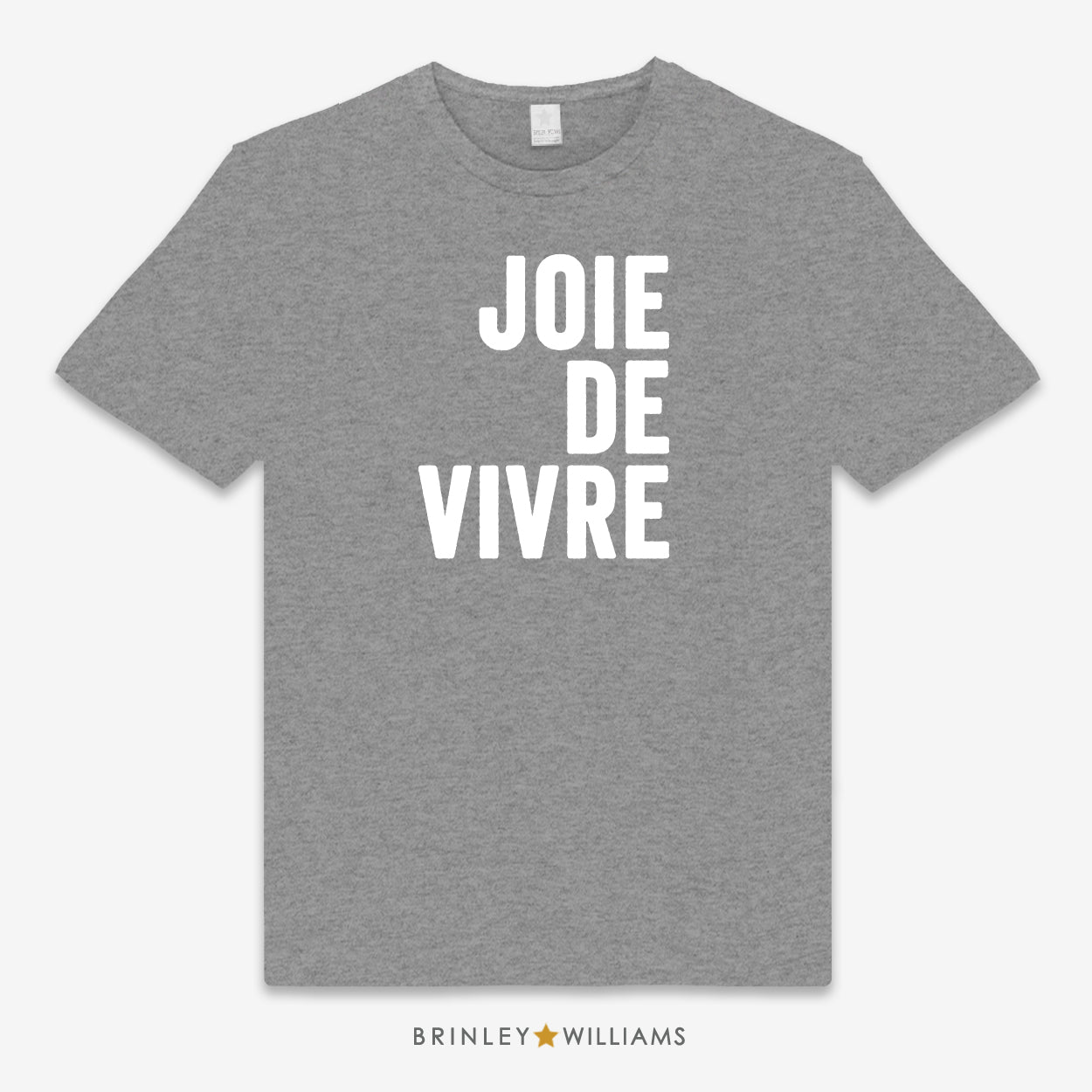 Joie de vivre Unisex Classic T-shirt - Dark Heather