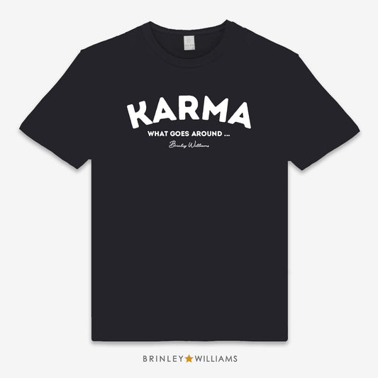 Karma Unisex Classic T-shirt - Black