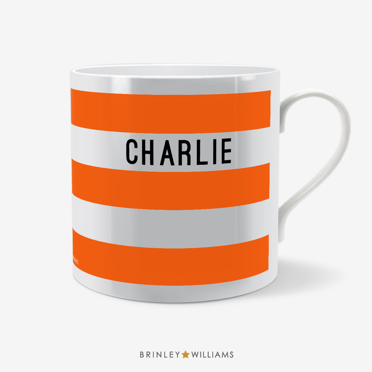 Kitchenware Personalised Mug - Orange