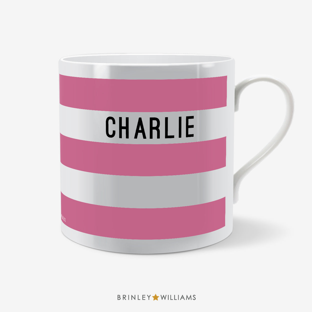 Kitchenware Personalised Mug - Pink