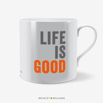 Life is Good Fun Mug - Orange