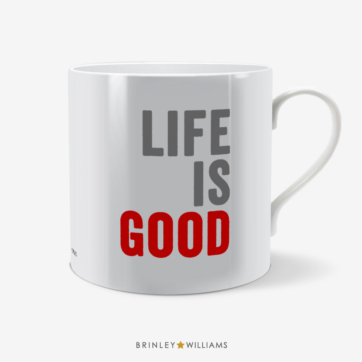 Life is Good Fun Mug - Red