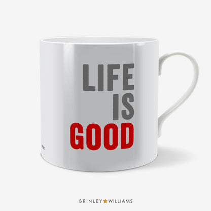 Life is Good Fun Mug - Red
