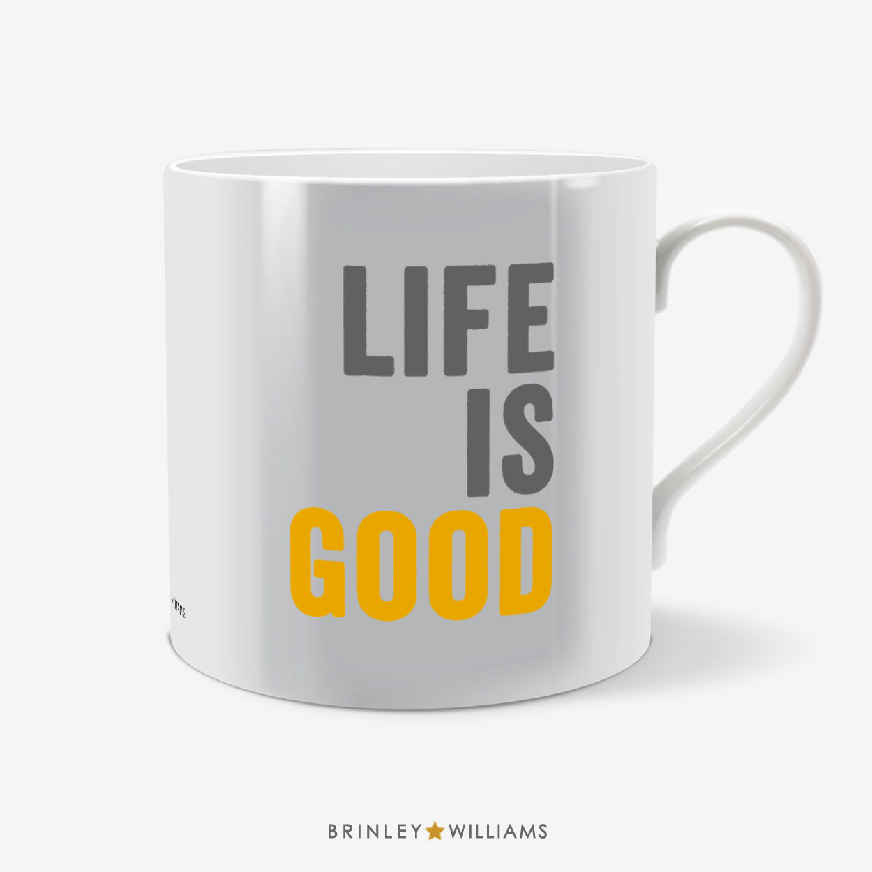 Life is Good Fun Mug - Yellow