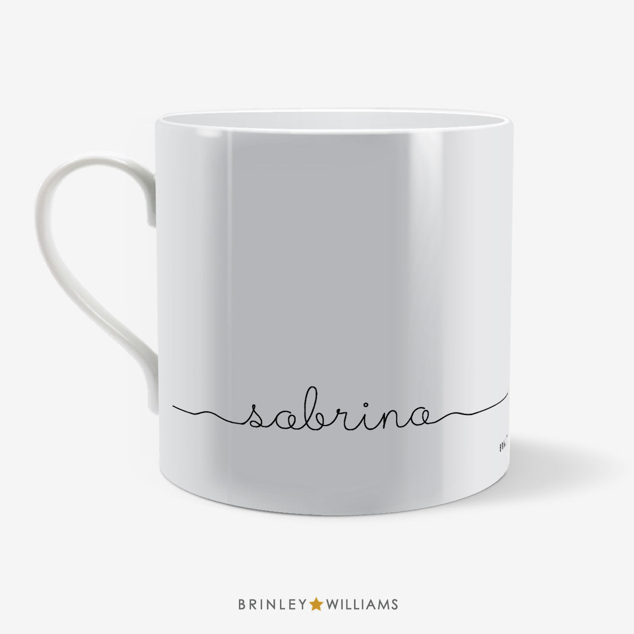 Life-on-the-Line Foxy Personalised Mug -  Back