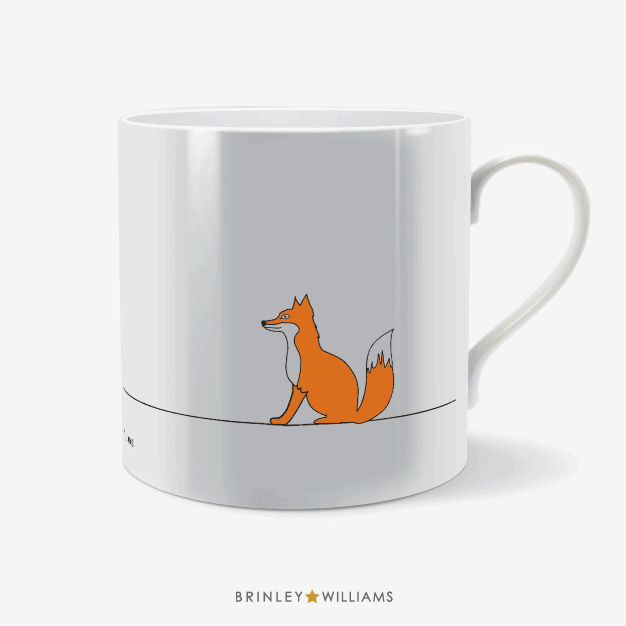 Life-on-the-Line Foxy Personalised Mug -  Animation
