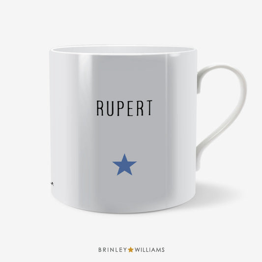 Little Star Mug - Personalised - Blue