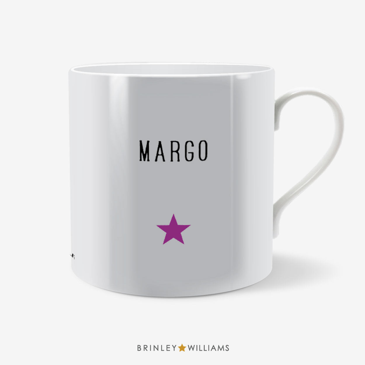 Little Star Mug - Personalised - Purple