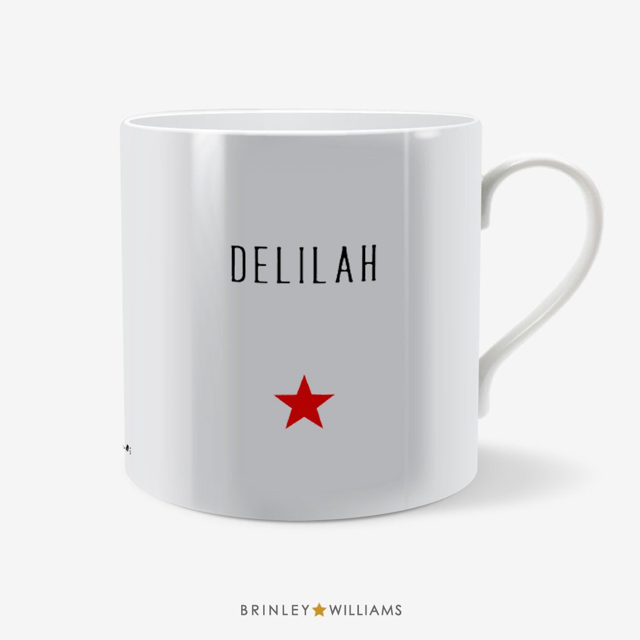 Little Star Mug - Personalised - Red