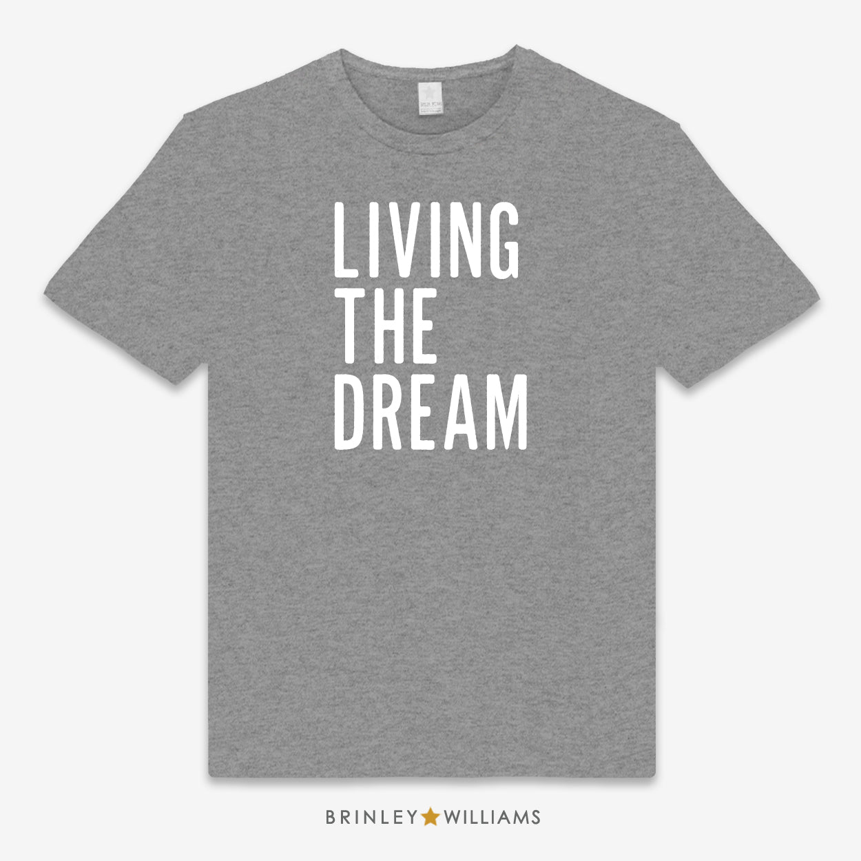 Living the Dream Unisex Classic T-shirt - Dark Heather