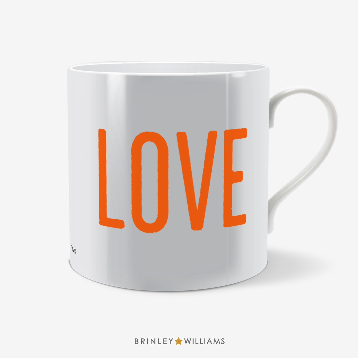 LOVE Fun Mug - Orange
