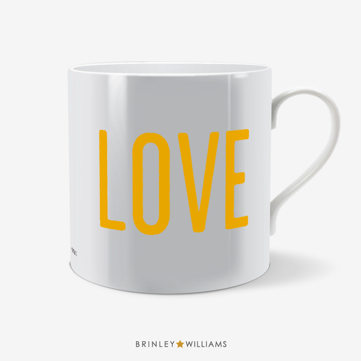 LOVE Fun Mug - Yellow