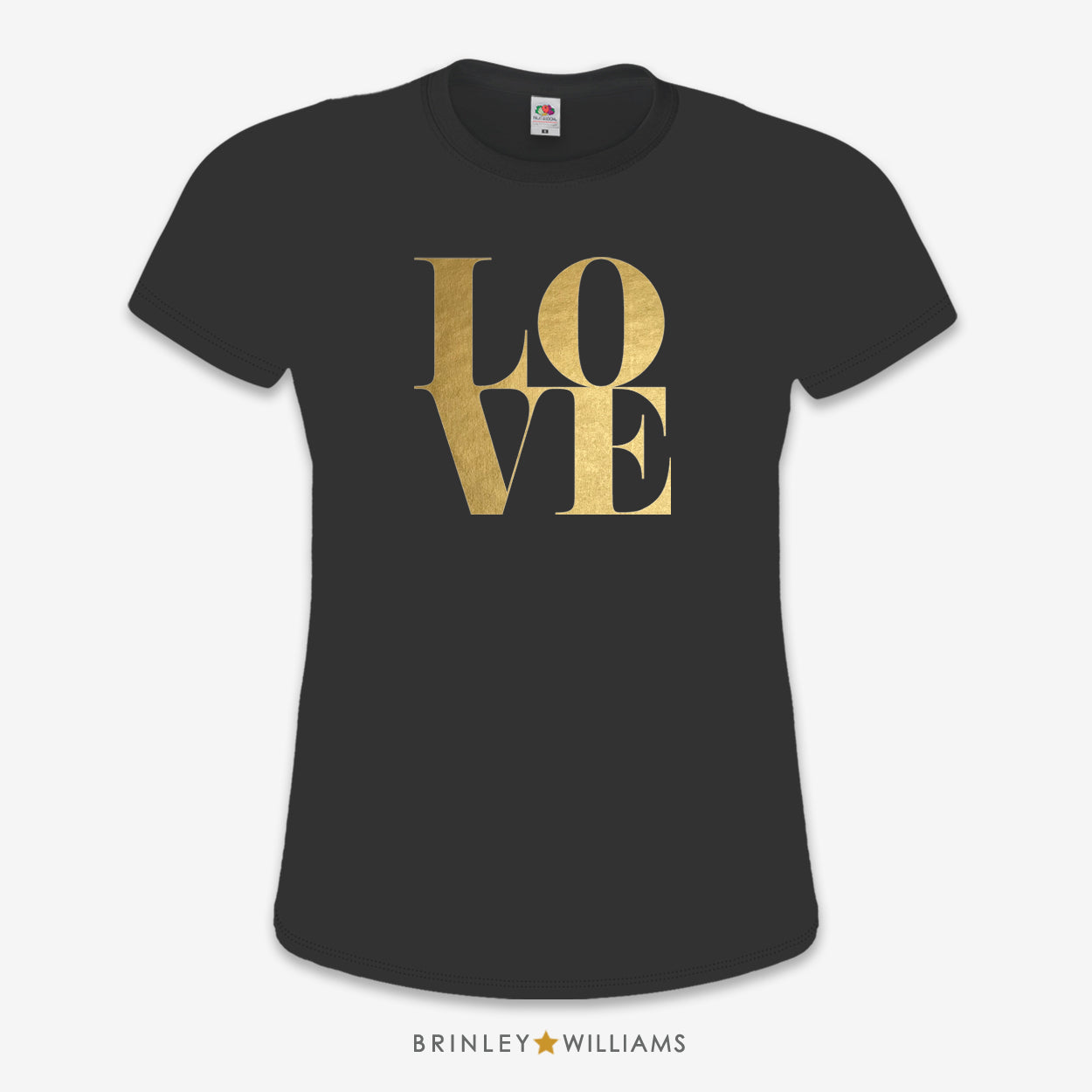 Love Cube Slim Fit T-shirt - Black