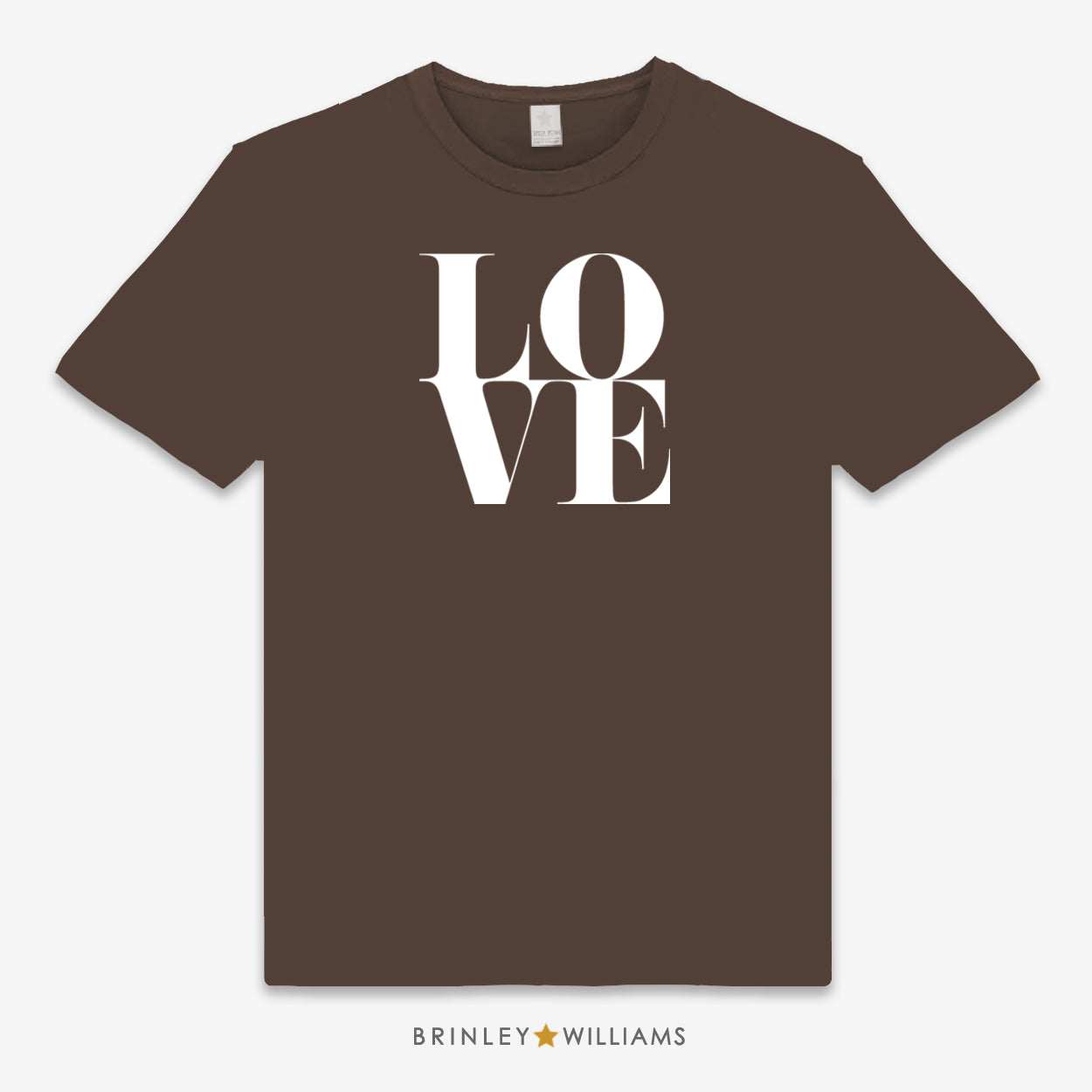 Love Cube Unisex Classic T-shirt - Chocolate Brown