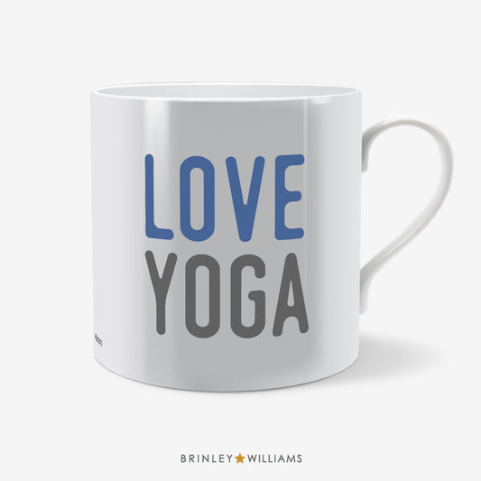 Love Yoga Mug - Blue