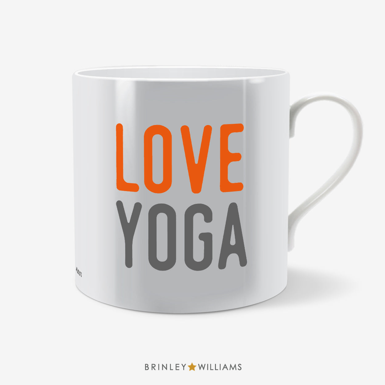 Love Yoga Mug - Orange